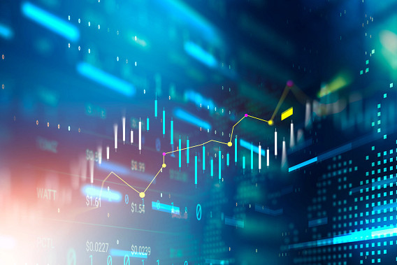 Abstract financial data