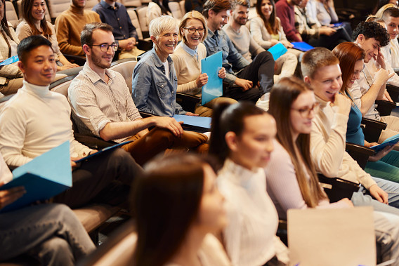 audience lecture